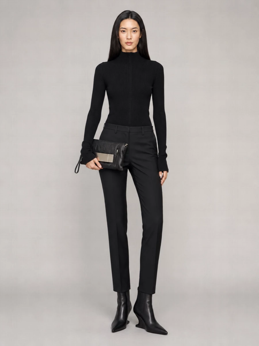 Rick Owens High-Rise Maxi Skirt