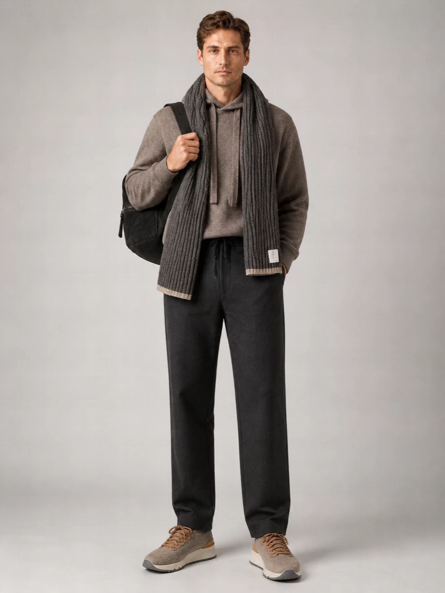 Studio Nicholson cashmere relaxed-fit hooded sweater