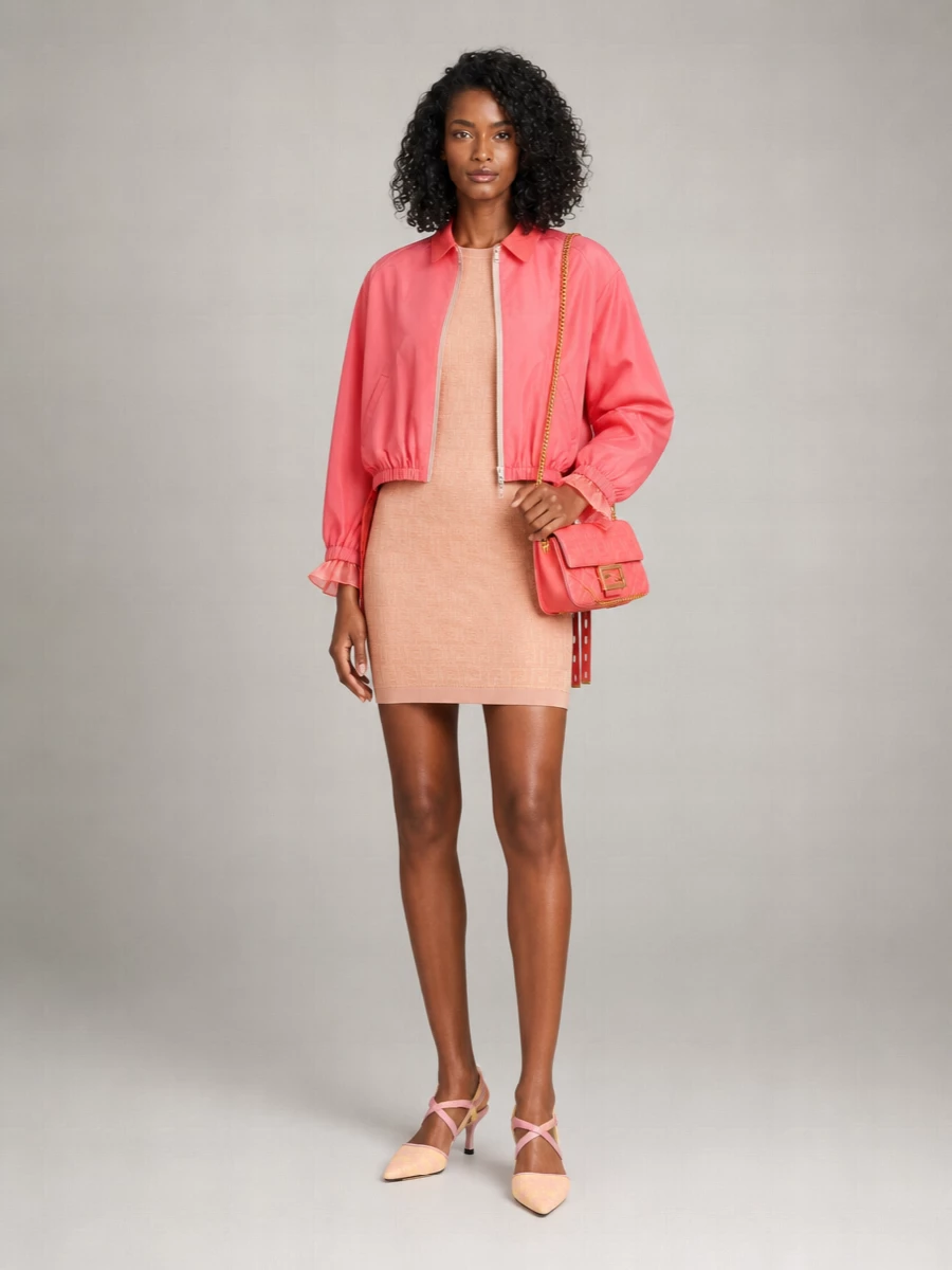 Fendi Relaxed-Fit Bomber Jacket