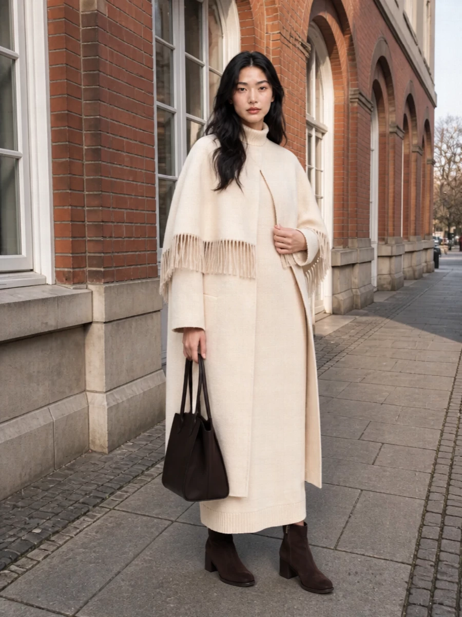 Rohe coat jil sander dress the row boots