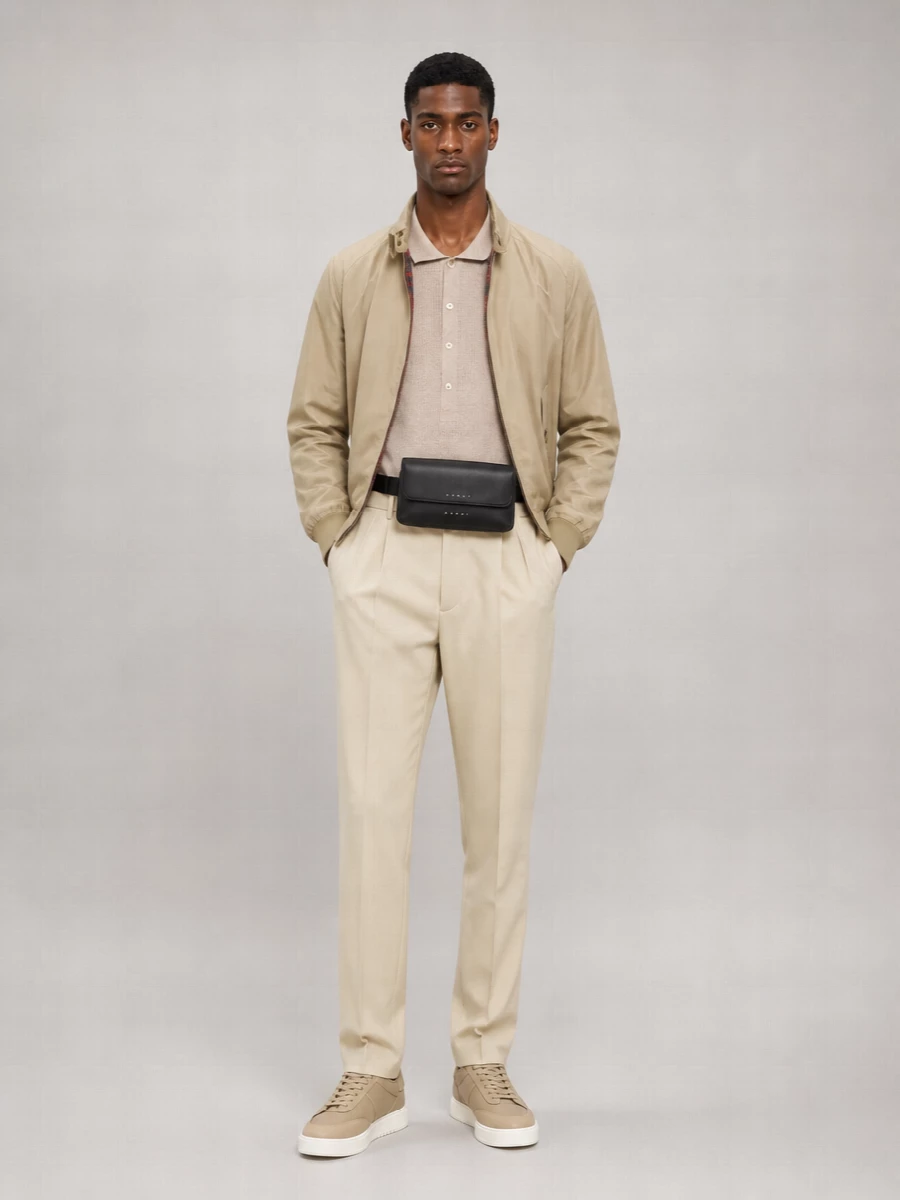 Emporio Armani Leather Low-Top Sneakers