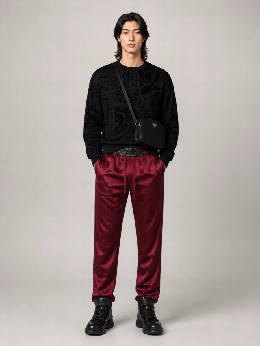 Dolce&Gabbana Printed Crew Neck Sweatshirt