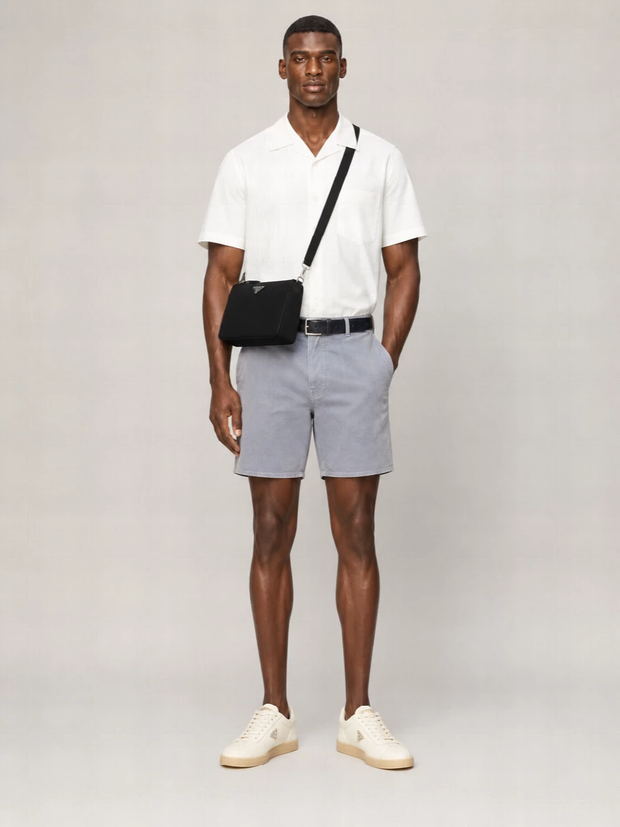 Prada Cotton Gabardine Bermuda Shorts