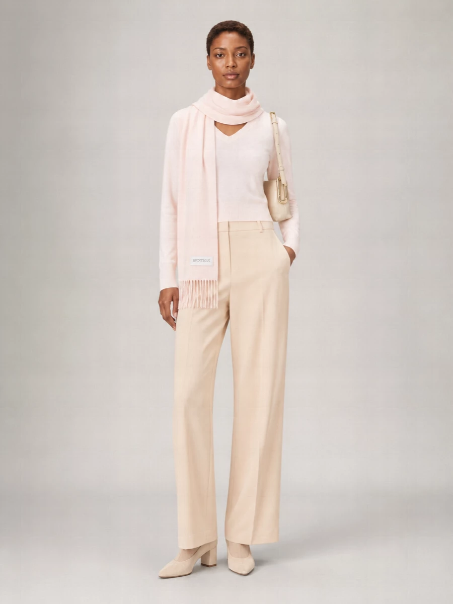Weekend Max Mara Cashmere Silk V-Neck Sweater