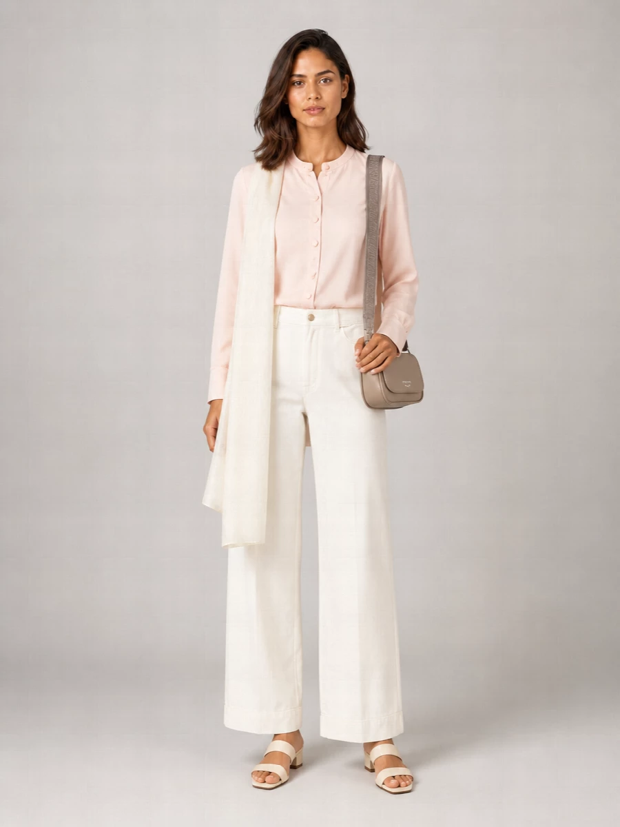 Emporio Armani Wide-Leg Trousers