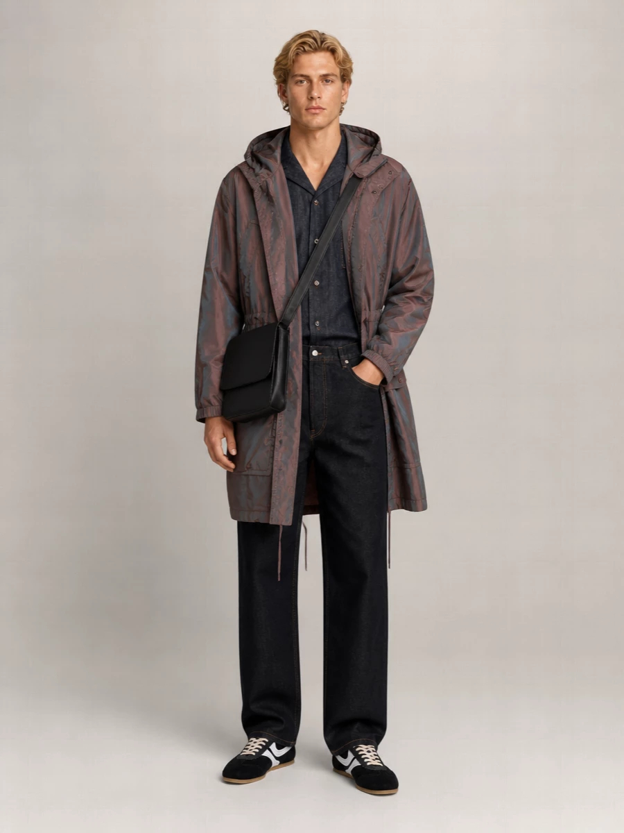 Dries Van Noten Hooded Parka Jacket