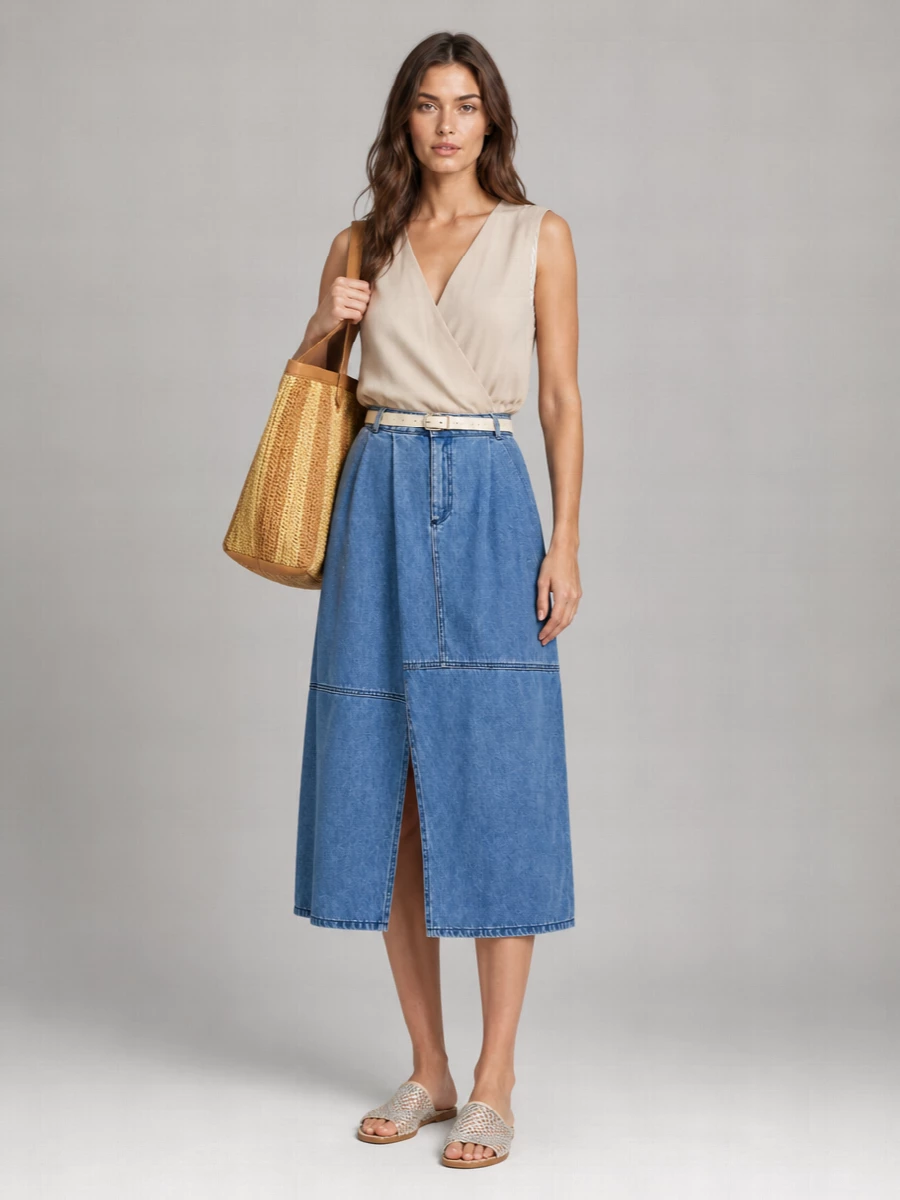 Alysi Straw Beach Bag