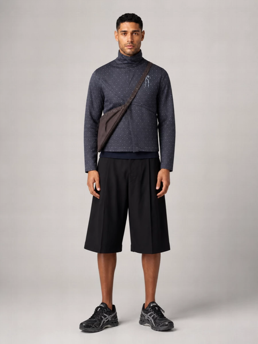 Kiko Kostadinov Cotton Sweatshirt Jacket