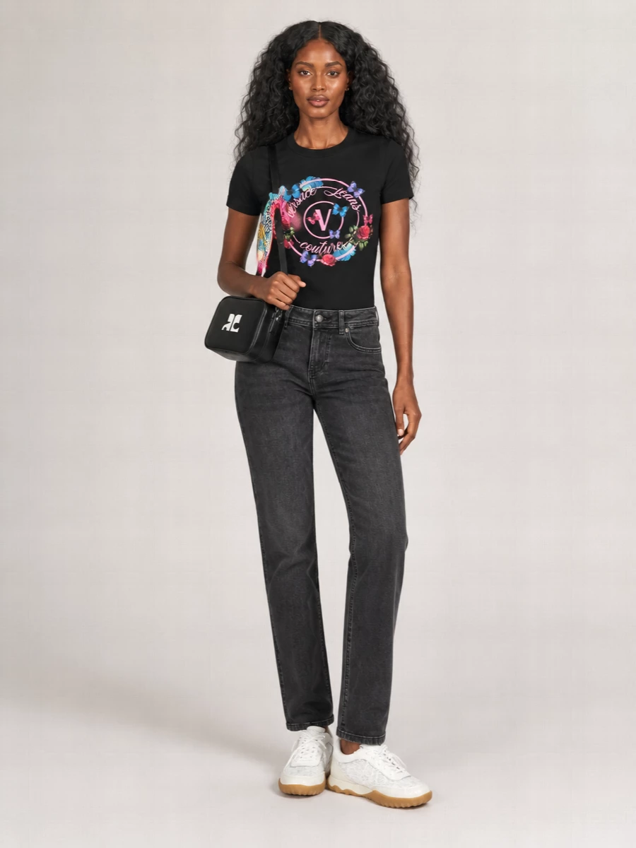 Versace Jeans Couture Butterfly Emblem T-Shirt