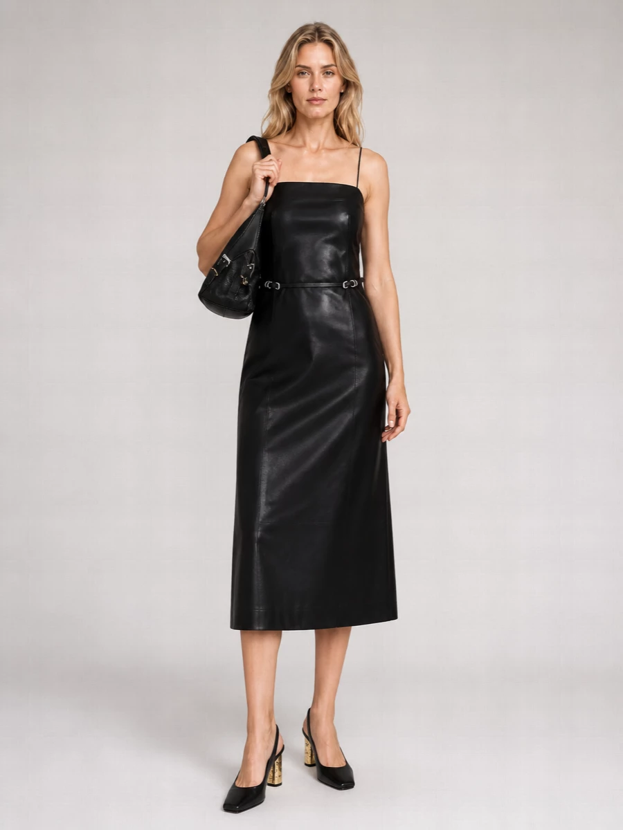 Givenchy Leather Slingback Sandals