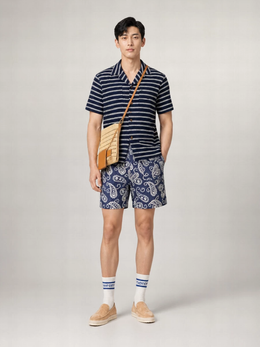 Kiton Patterned Swim Boxers