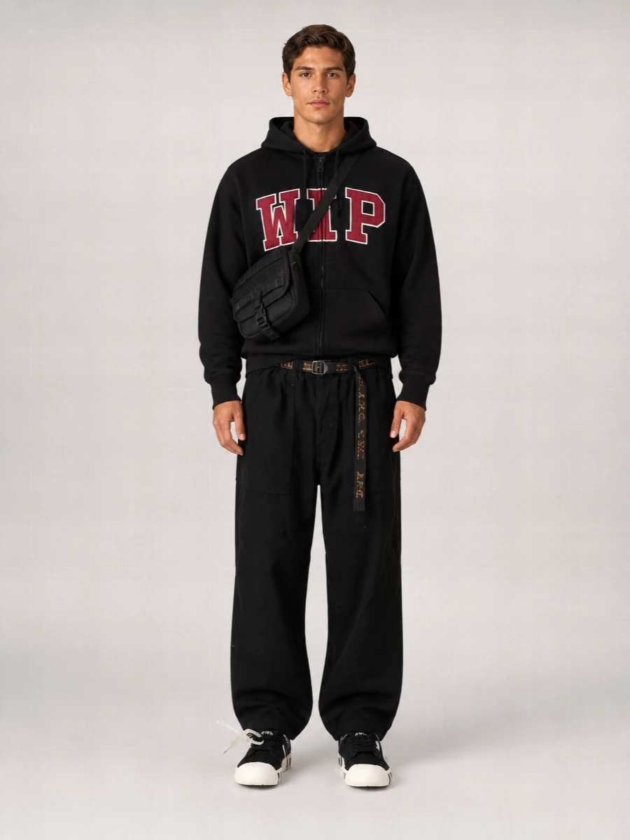 Carhartt Wip Hooded Sweatshirt Front Pockets