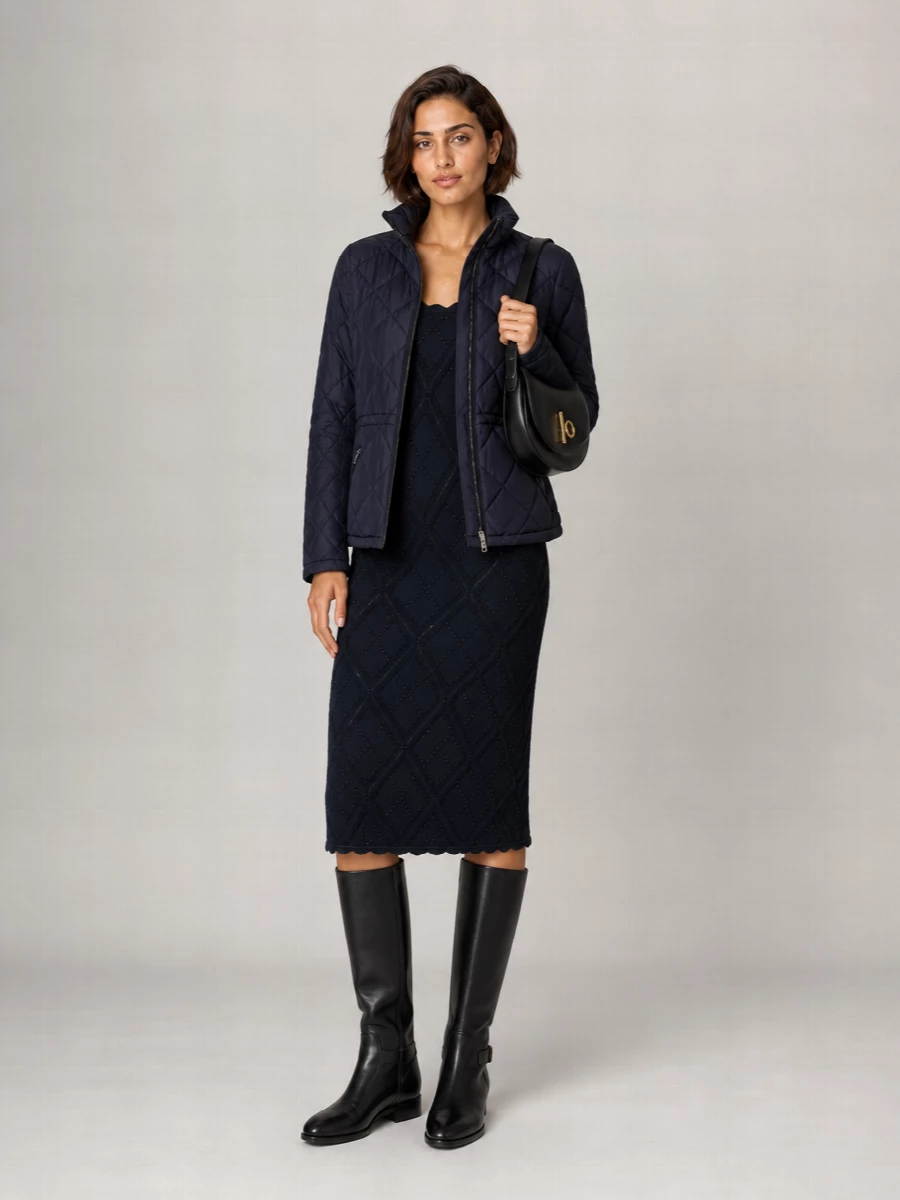 Burberry Nylon Single Breasted Coat