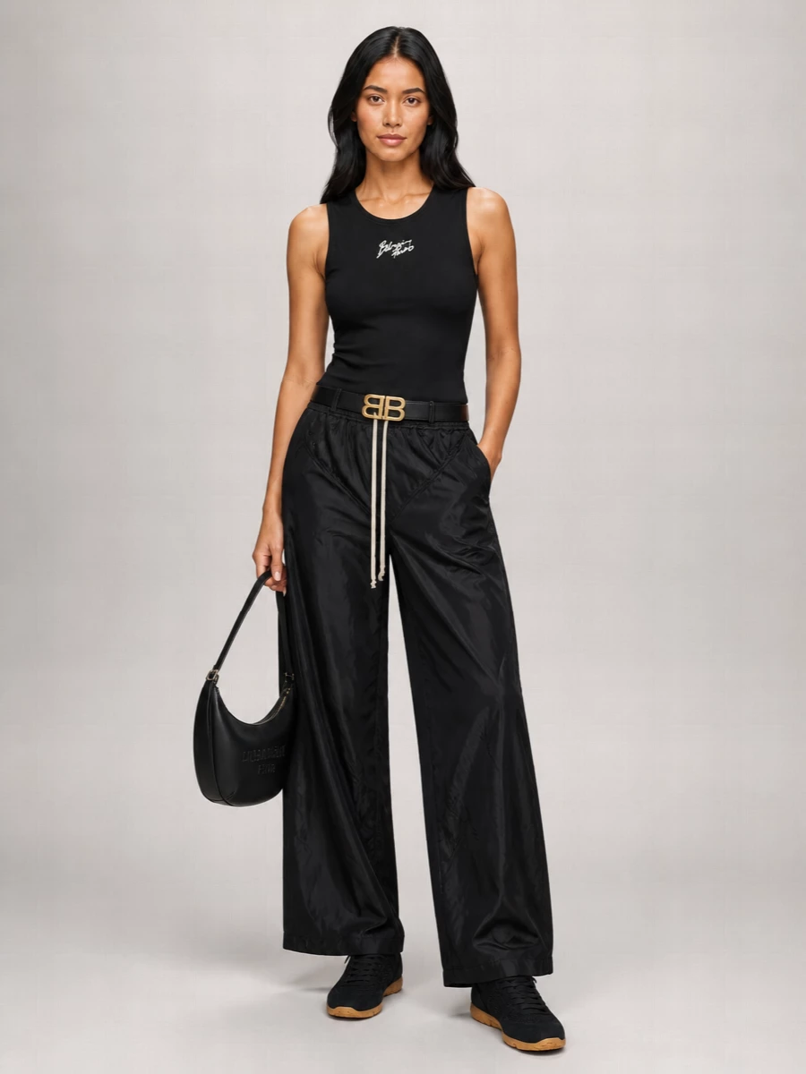 Balmain Cotton Relaxed-Fit Logo-Print Tank Top