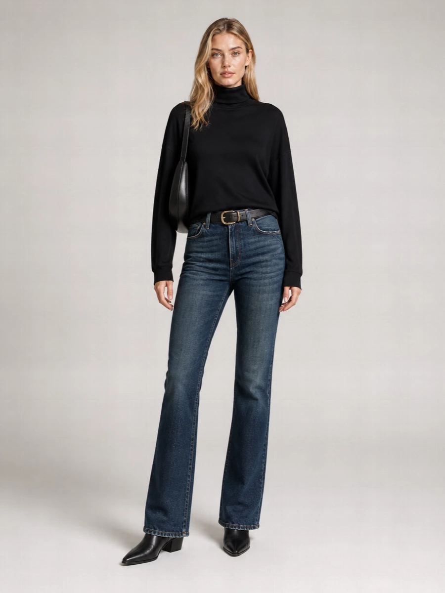 Haikure denim straight-leg jeans