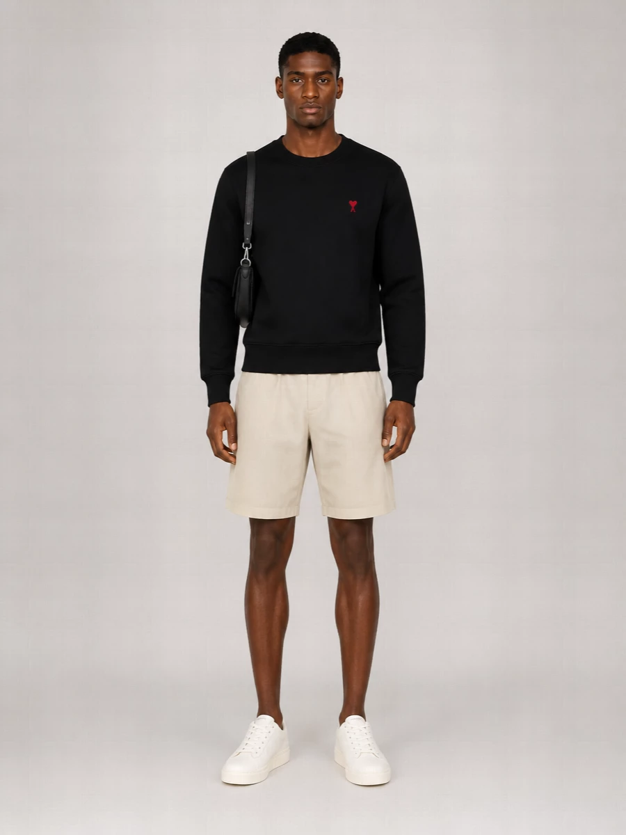 Emporio Armani Leather Low-Top Sneakers