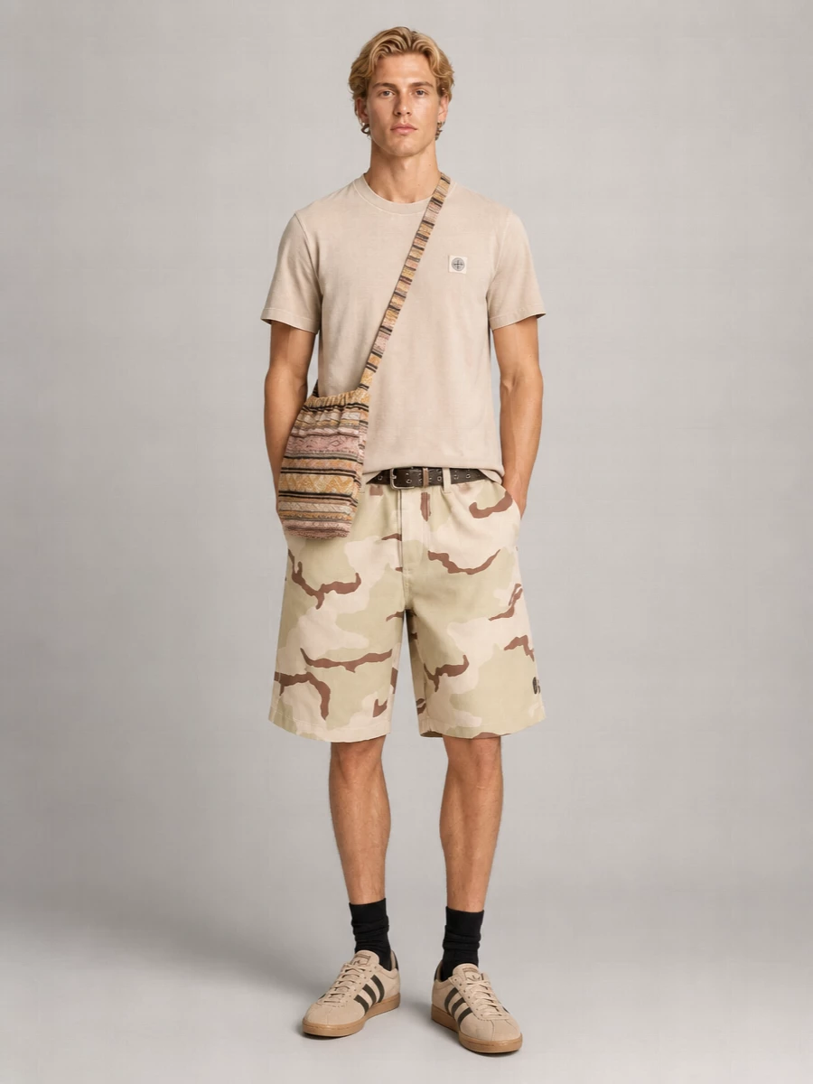 Needles Canvas Messenger Bag