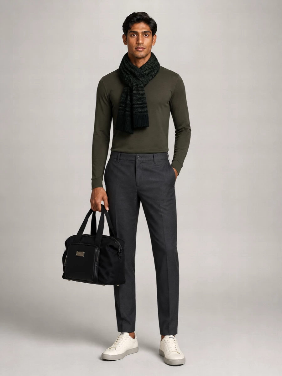 Dolce&Gabbana Cotton Long Sleeve Crew Neck T-Shirt