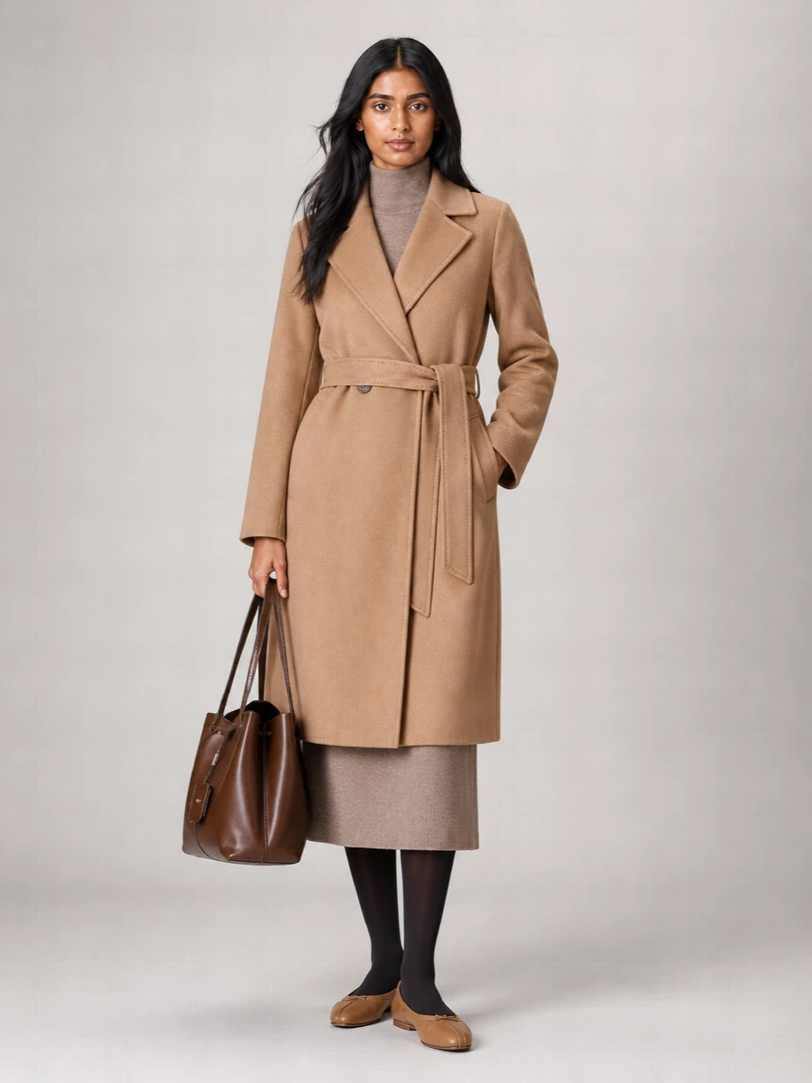 S Max Mara Virgin Wool Fitted Jacket
