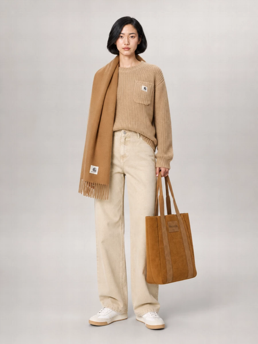 Carhartt Wip Relaxed-Fit Crew-Neck Knit Jumper