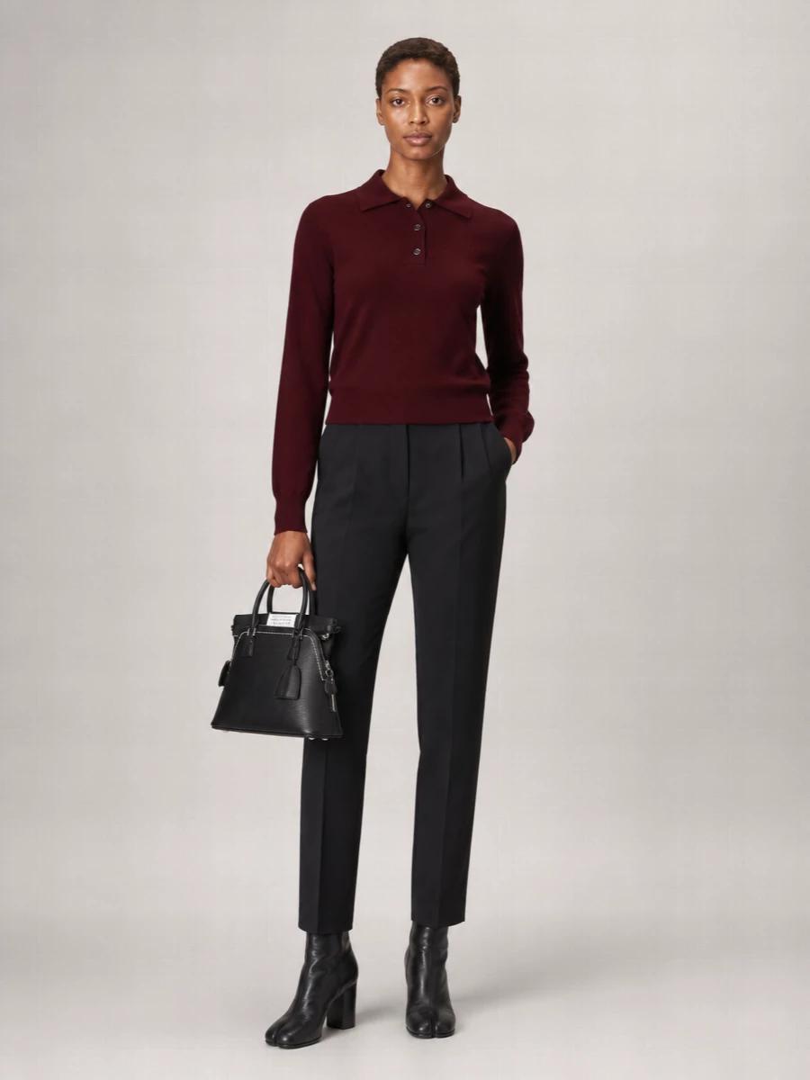 Maison Margiela Wool Polo Jumper