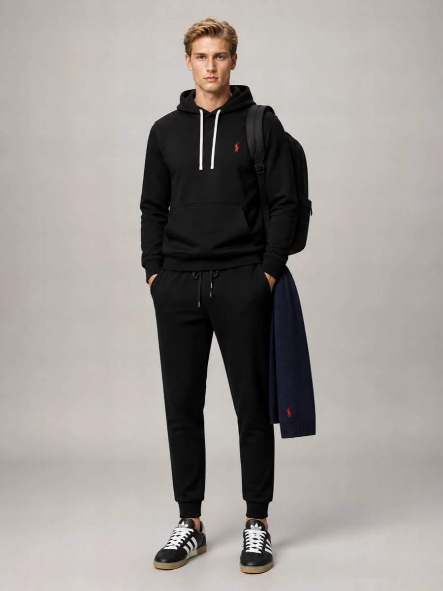Polo Ralph Lauren Hoodie With Drawstring Hood And Kangaroo Pocket