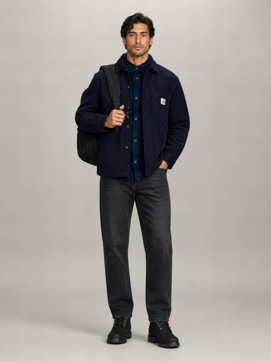 Carhartt Wip Cotton Canvas Shirt Jacket