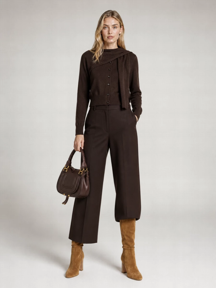 Chloé Marcie Small Leather Shoulder Bag