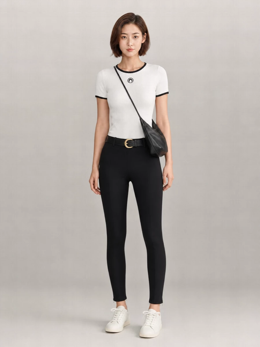 Marine Serre Short Sleeve T-Shirt