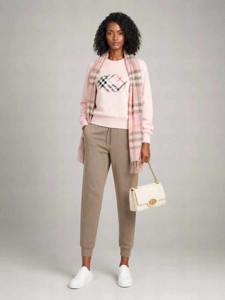 Burberry Cotton Logo-Print Sweatshirt