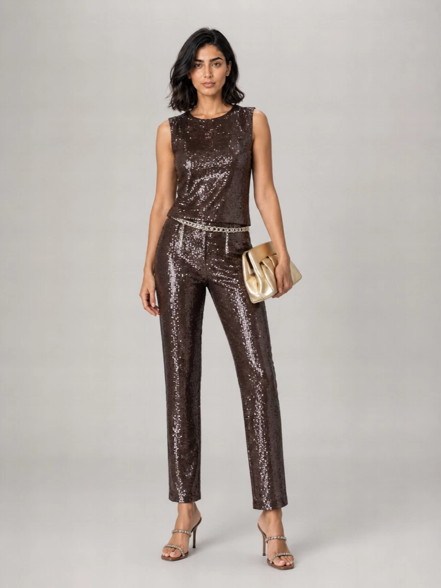 Parosh Straight Trousers