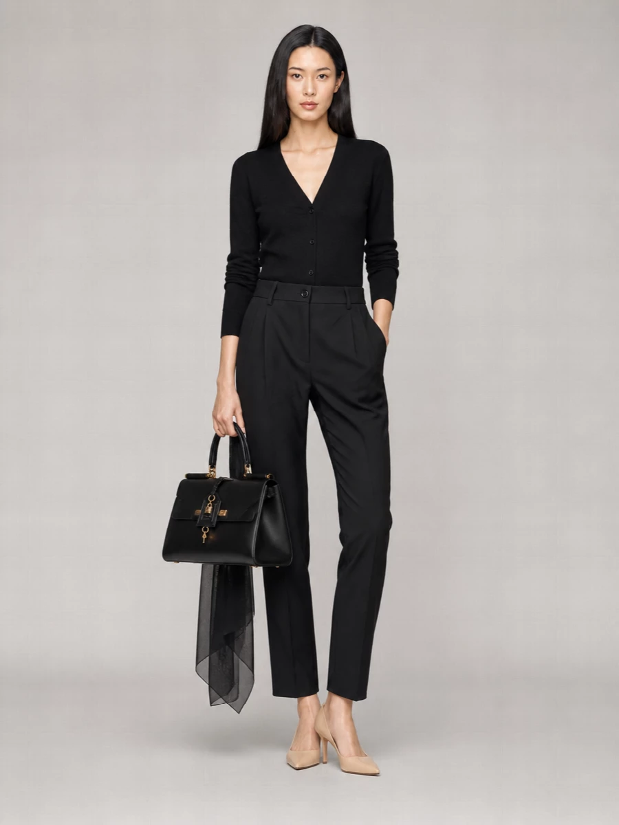 Dolce&Gabbana Wool Knit Button Cardigan