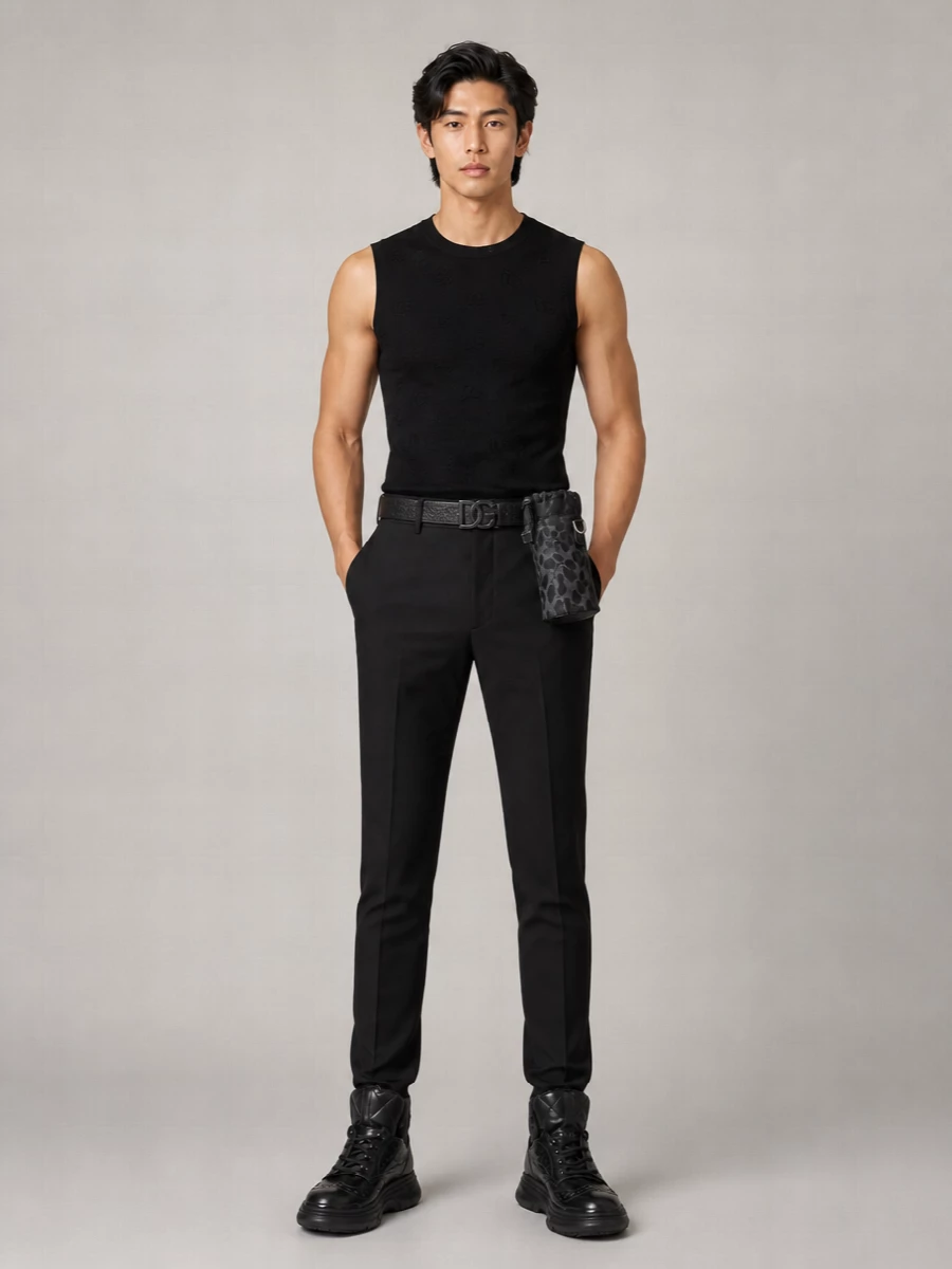 Dolce&Gabbana Silk Sleeveless Round Neck Top
