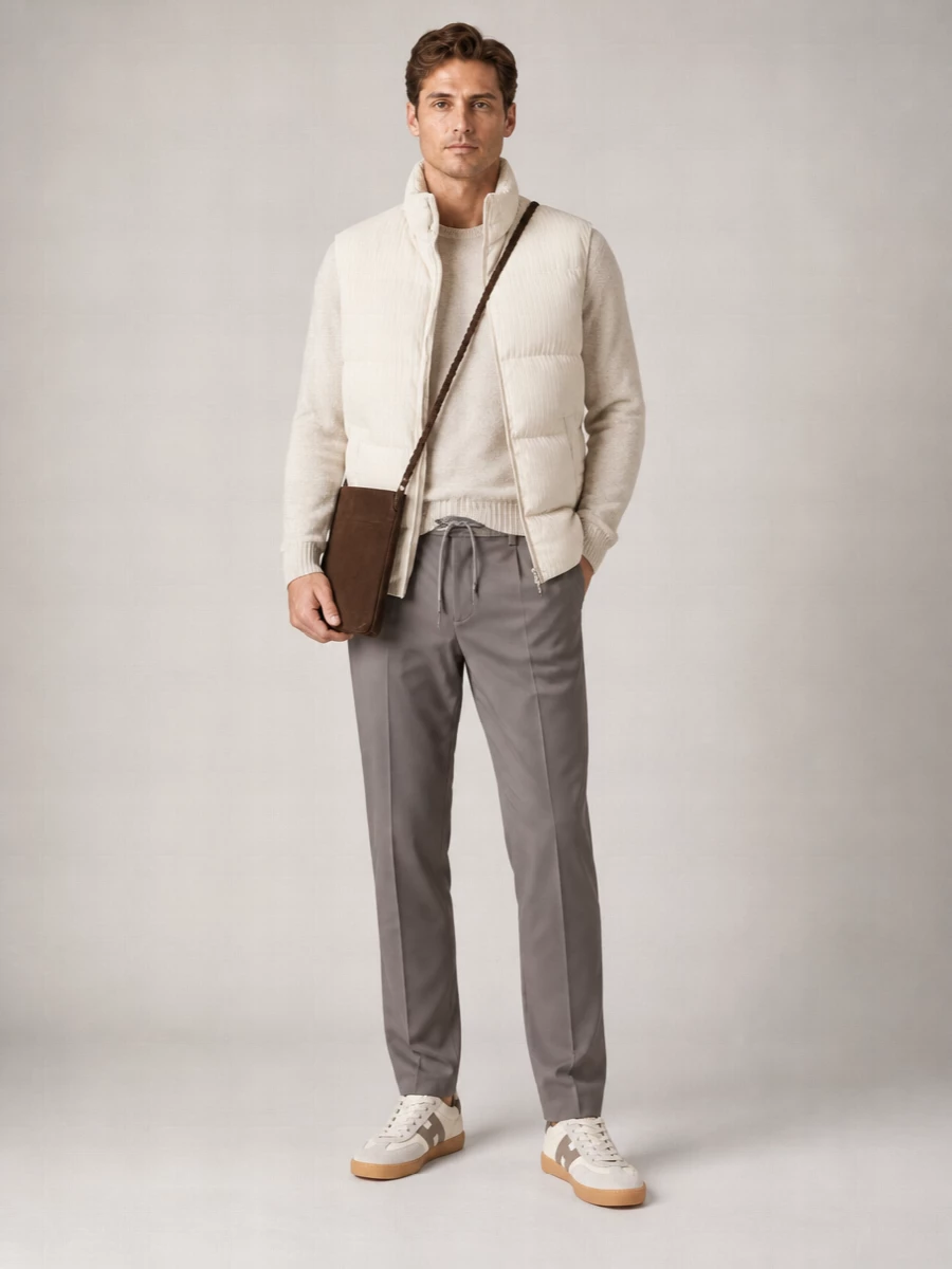 Herno Corduroy Padded Gilet