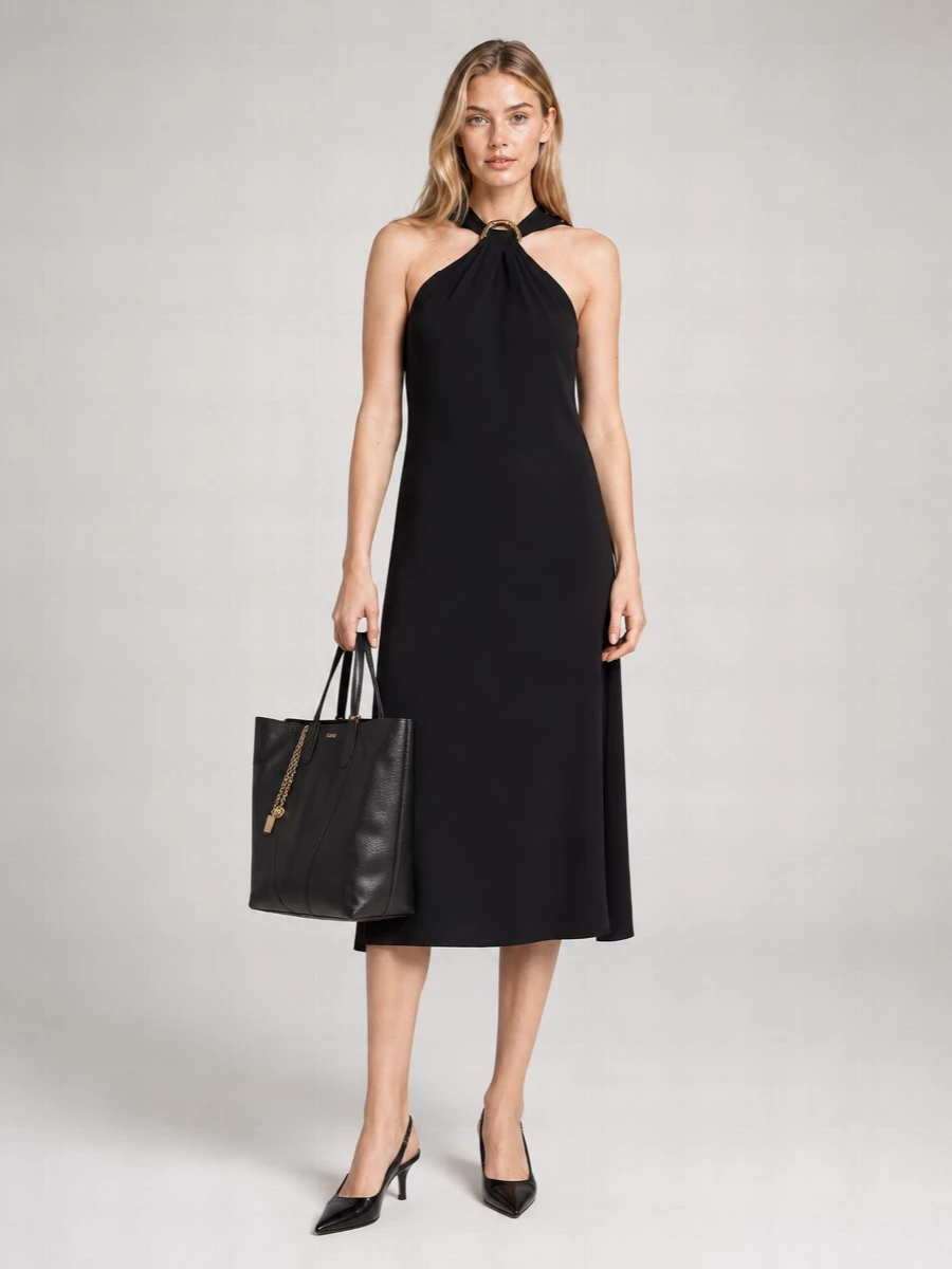 Chloé Chloé Spin Large Leather Tote Bag
