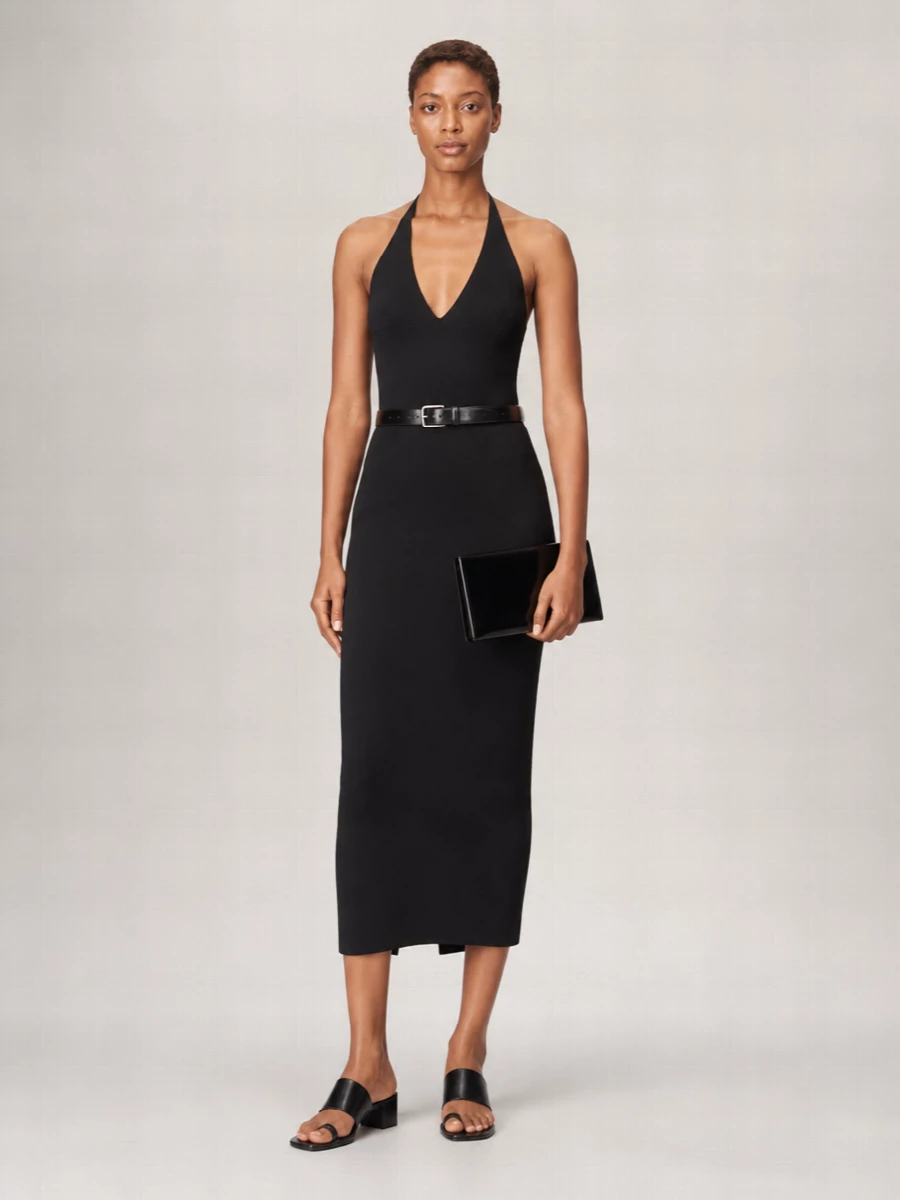 Jil Sander Sleeveless Midi Dress