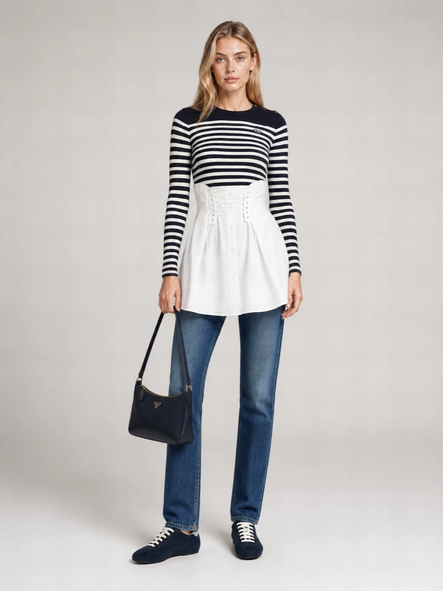 Prada Cleo Calf Leather Shoulder Bag