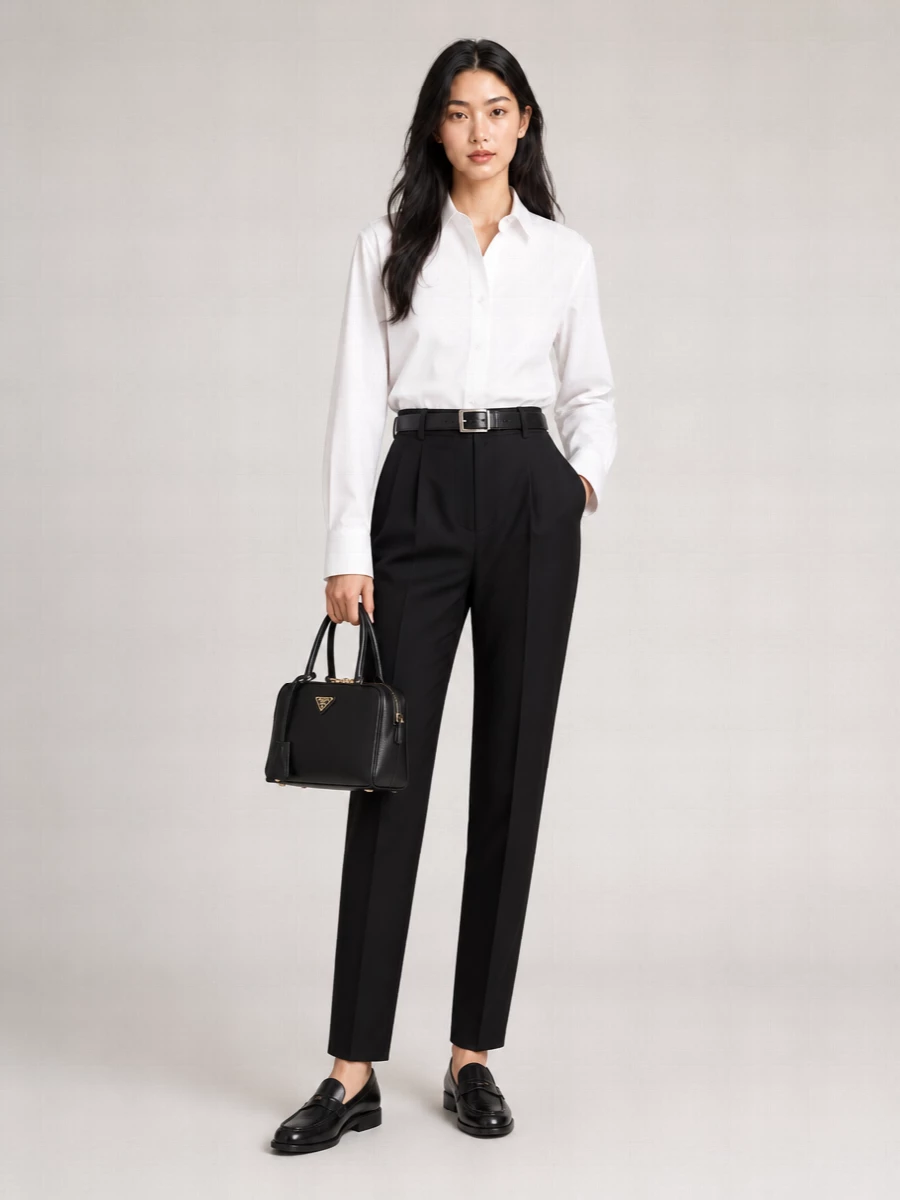 Tory Burch Wool Tailored Trousers