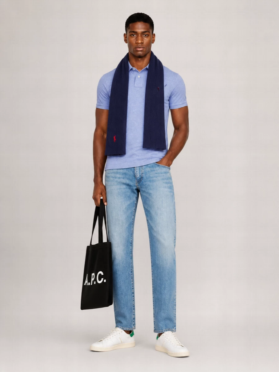 Polo Ralph Lauren Cotton Slim-Fit Piqué Polo Shirt