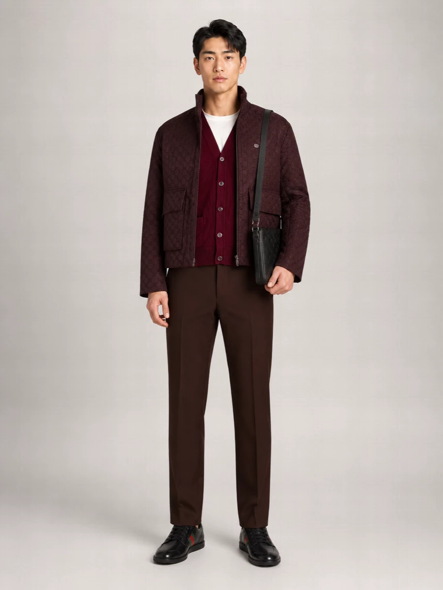 Gucci Padded Bomber Jacket