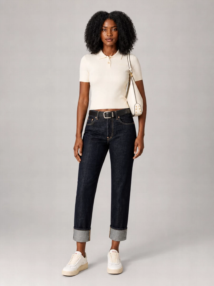 Dsquared2 Cropped Denim Jeans