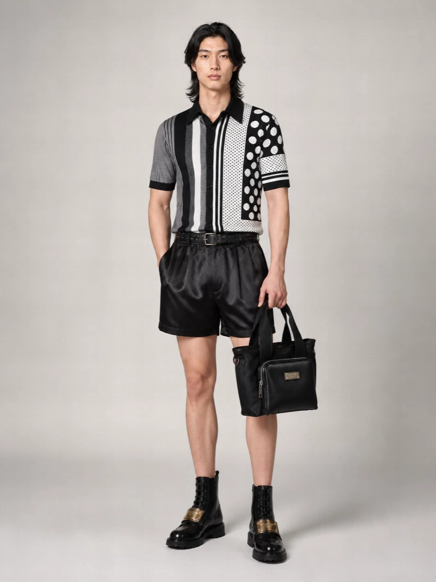 Dolce&Gabbana Leather Lace Up Boots