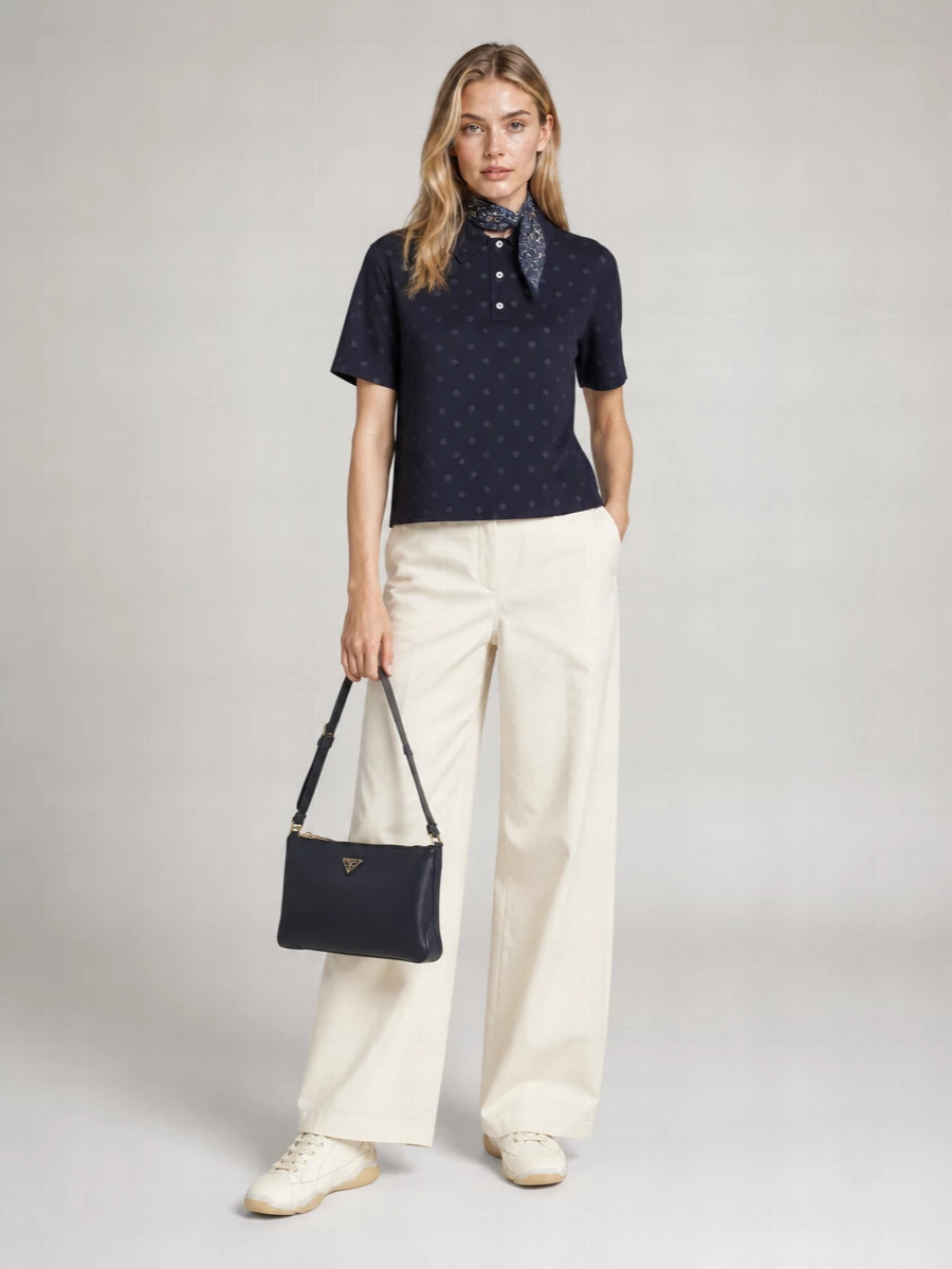 Acne Studios Polka Dot Print Blouse