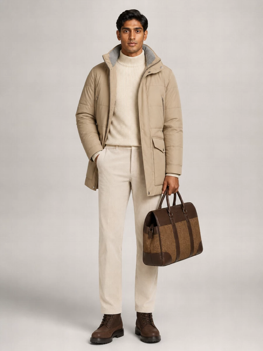 Brunello Cucinelli Quilted Puffer Coat
