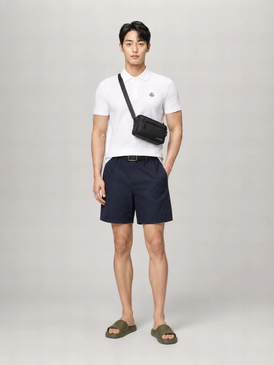 Moncler Logo Swim Shorts