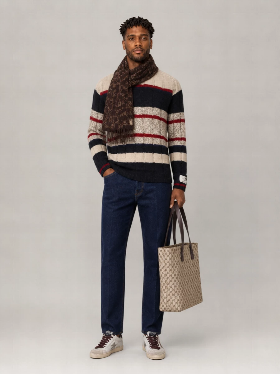 Gucci Canvas Tote Bag