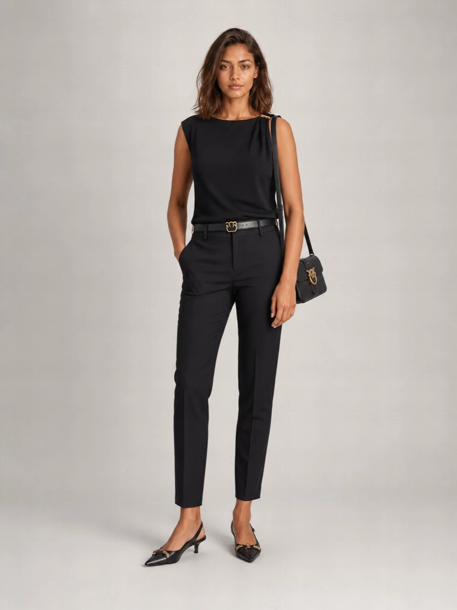 Pinko Cotton Sleeveless Top