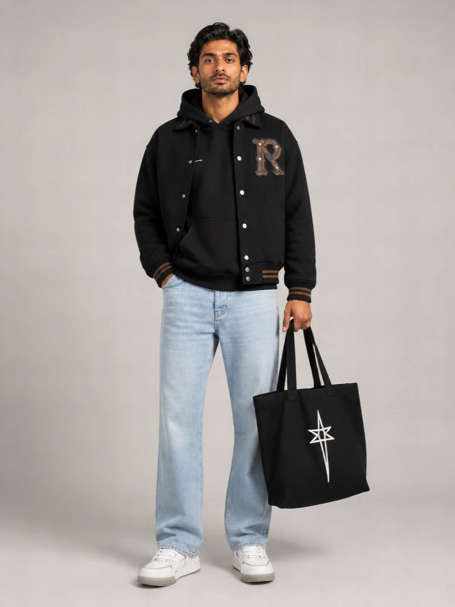 Rick Owens Cotton Canvas Mini Tote Bag