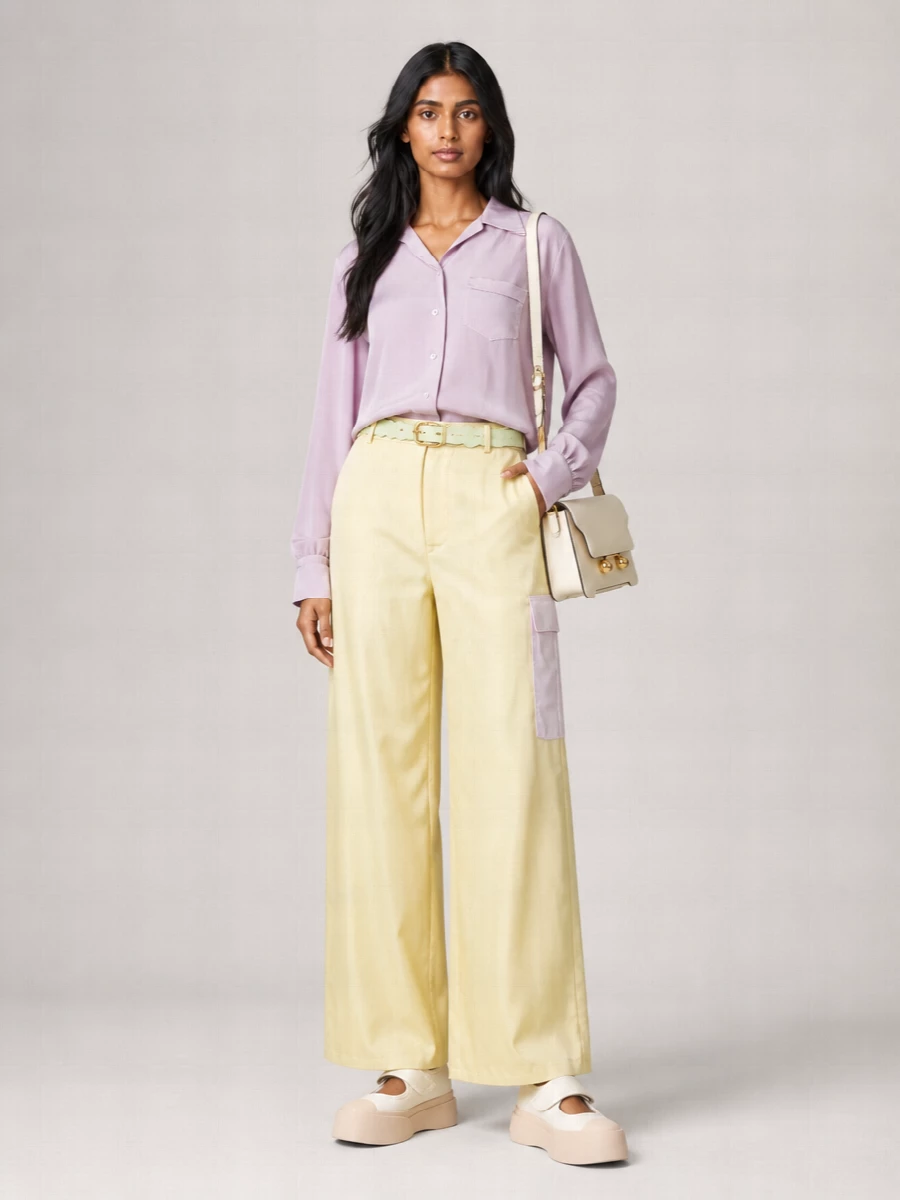 Marni Leather Mary Jane Ballerina Flats
