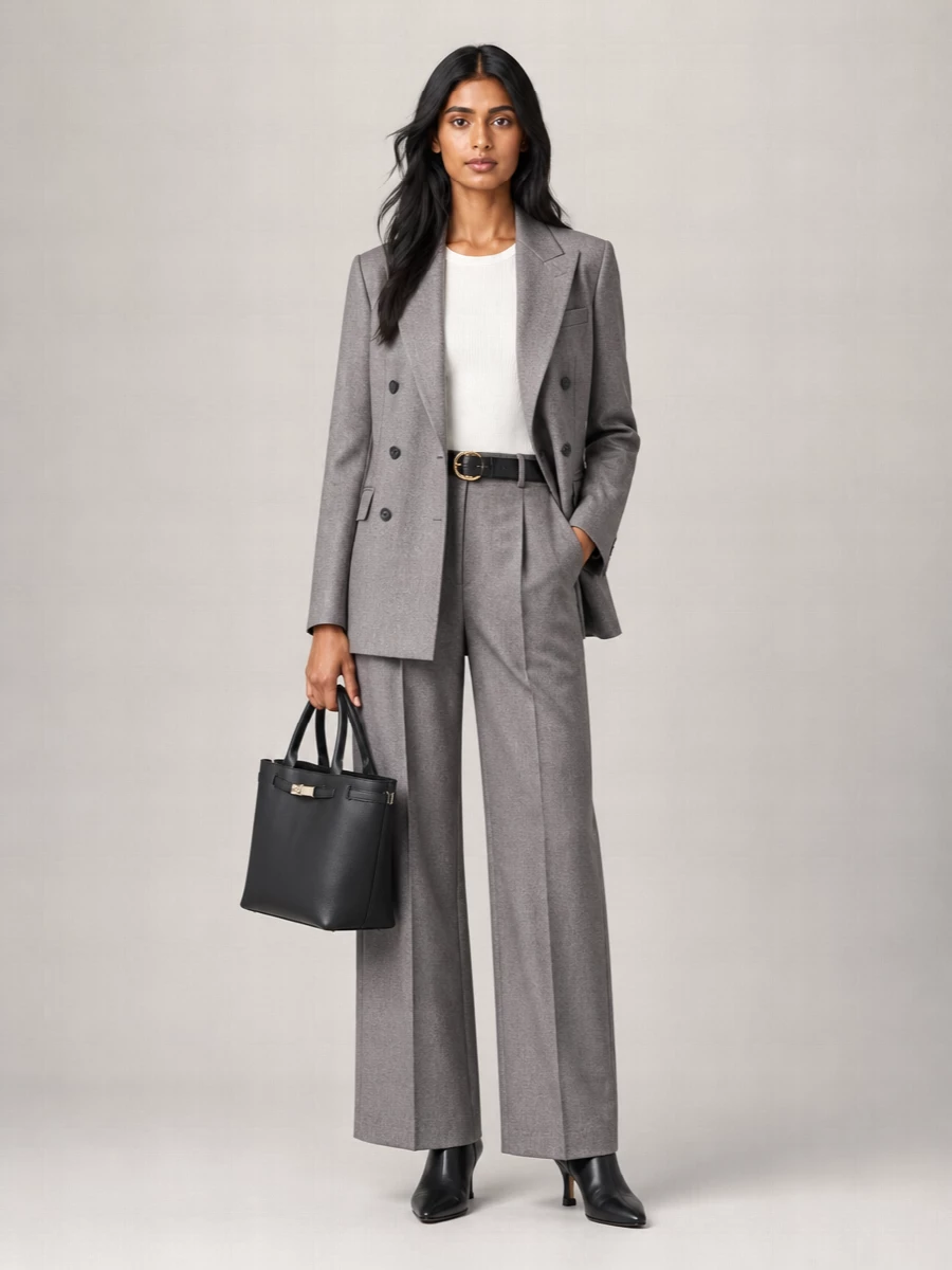 Pt Torino cashmere wide-leg trousers